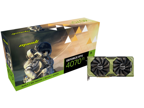 Manli GeForce RTX™ 4070 Ti 星云(M2561+N693)